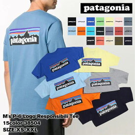 パタゴニア patagonia 新品メンズ Organic T-Shirt P-6 ロゴ レスポンシビリティー Mens P-6 Logo Responsibili-Tee 38504 メンズ レディース アウトドア キャンプ 山 海 サーフィン ハイキング 山登り フェス 新作 半袖Tシャツ 『並行輸入品』