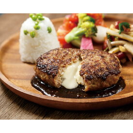 日東ベスト）鉄板焼チーズインハンバーグ　130g　日東ベスト　ハンバーグ　ニットウベストJGテッパンヤキチース　【冷凍商品】【10800円以上で送料無料】【業務用食材】