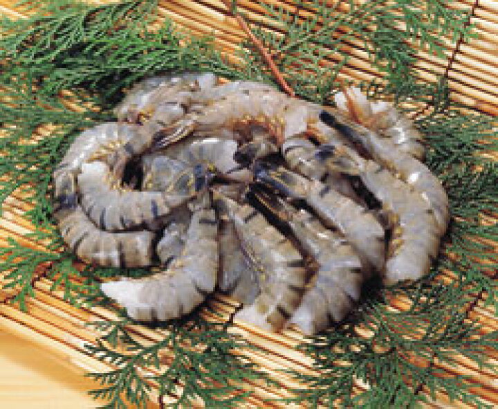 楽天市場 ブラックタイガー無頭１６ ２０１ ８ｋｇ 輸入 エビ 魚介類食材 価格変動商品 冷凍食品 業務用食材 円以上で送料無料 業務用食材タスカルネットショップ