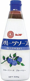 フルーツソースブルーベリー500g　ジェフダ　フルーツソース　その他ソース　洋風調味料　【常温食品】【業務用食材】