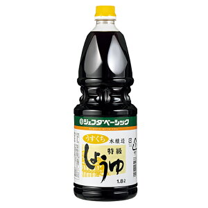 ジェフダ)本醸造特級うすくち醤油1.8L ジェフダ うすくち 醤油・料理酒 和風調味料 【ジェフダ特集】【常温商品】【業務用食材】