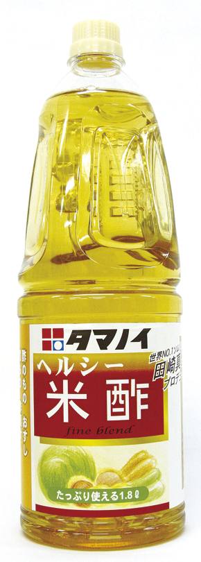 ヘルシー米酢ＰＥ１．８L　タマノイ　酢・みりん　和風調味料　