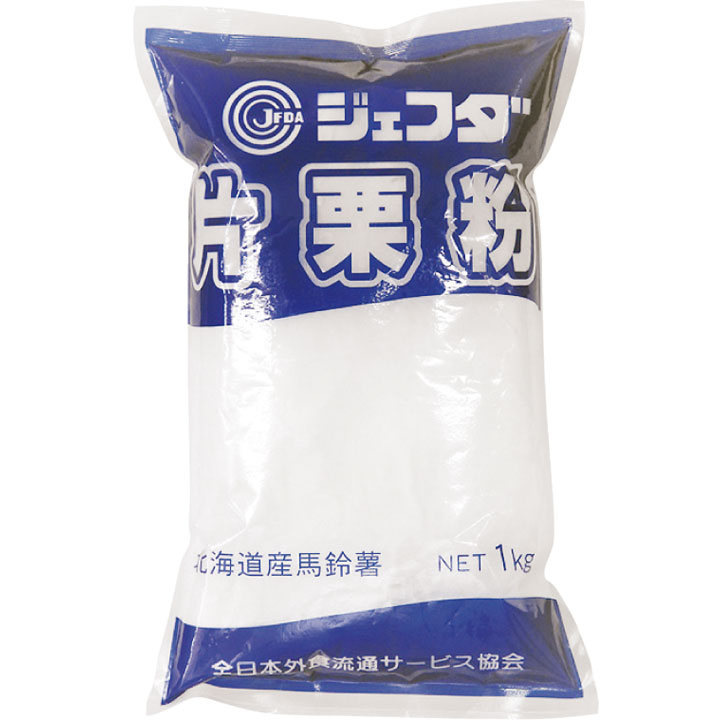 ジェフダ）片栗粉 北海道産1kg　ジェフダ　片栗粉　粉　和風調味料　