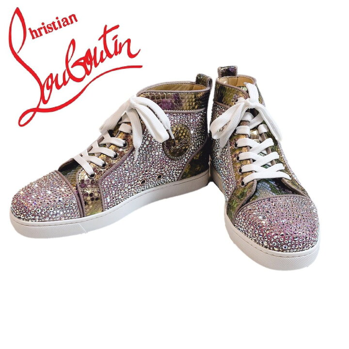 楽天市場】【新品】Christian Louboutin LOUIS WOMAN FLAT MET SUE/PYT 