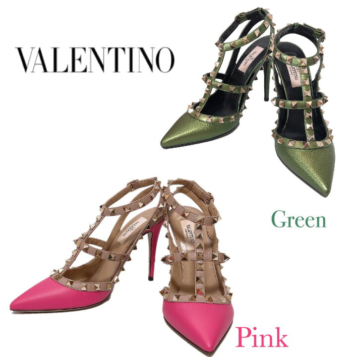 楽天市場】【新品】VALENTINO ヴァレンティノ VALENTINO ROCKSTUD  