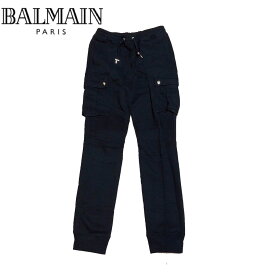 【新品】確実正規品 BALMAIN バルマン バイカー スウェット パンツ ブラック 黒 メンズ M