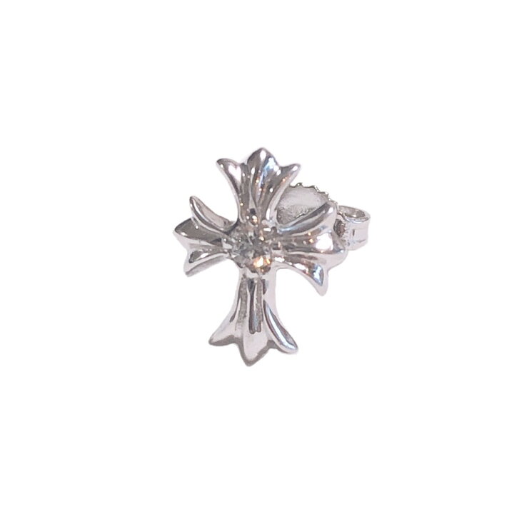 楽天市場 極美品 Chromehearts クロムハーツ 18k ホワイトゴールド スタッド ピアス Ch クロス ワンダイヤ 1pダイヤモンド 中古 S Shop ブランド買取 販売