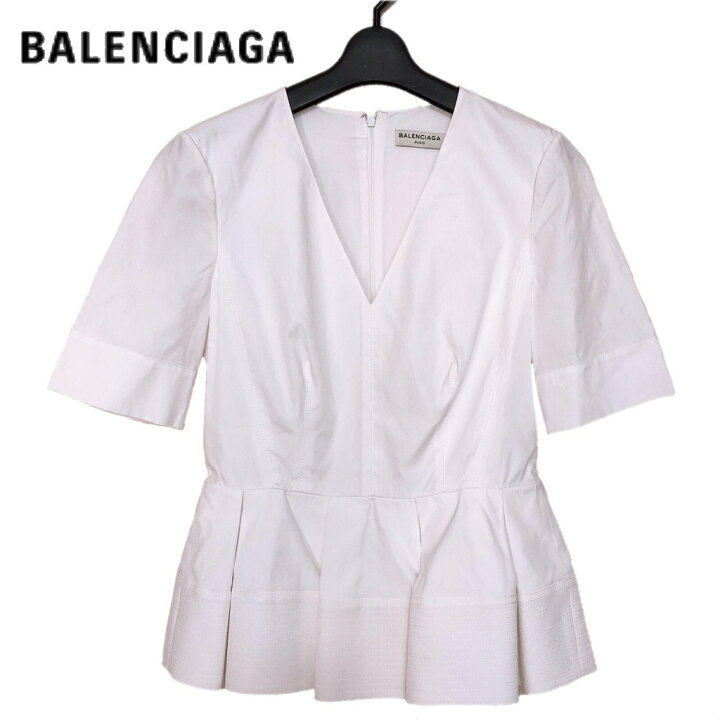 楽天市場】【新品】確実正規品 BALENCIAGA バレンシアガ ペプラム 