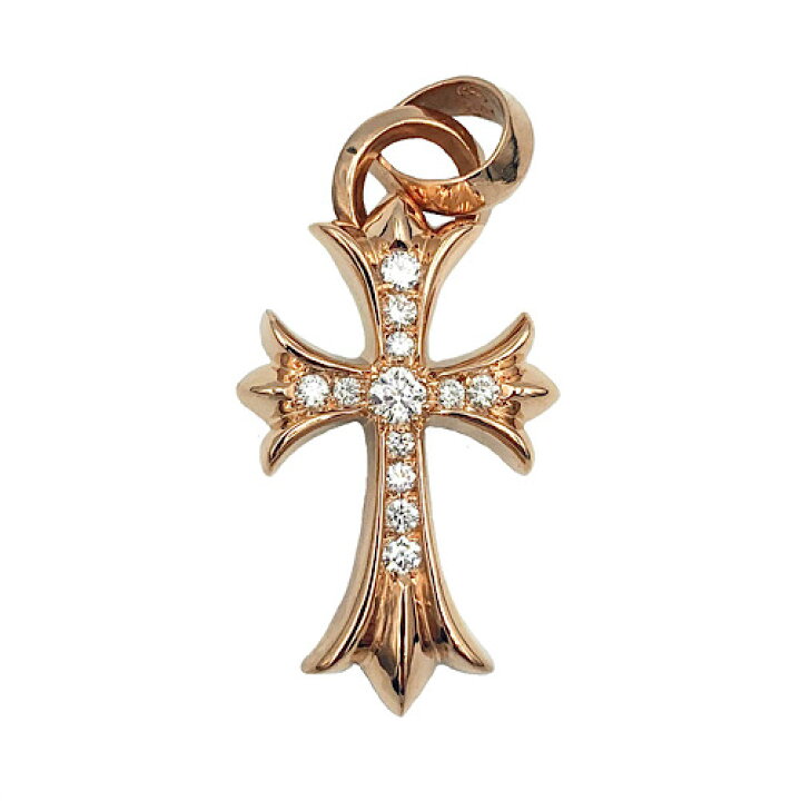 楽天市場 Chrome Hearts クロムハーツ 22k スモールchクロス パヴェダイヤ ネックレストップ イエローゴールド クリア S Shop ブランド買取 販売