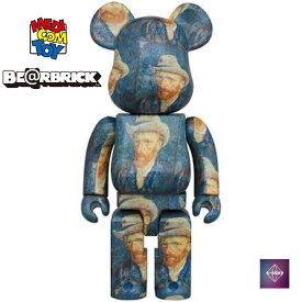 【新品未開封】 MEDICOM TOY メディコムトイ BE@RBRICK ベアブリック 1000% 2020年12月発売 「Van Gogh Museum」Self-Portrait with Grey Felt Hat ゴッホ インテリア 家具 正規品 本物