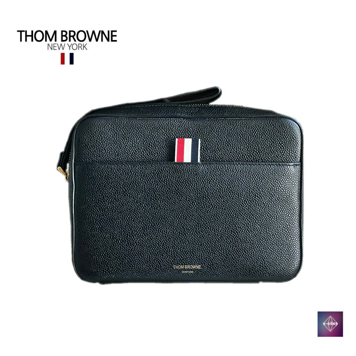 楽天市場】THOM BROWNE トムブラウン セカンドバッグ クラッチバッグ 