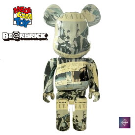 【極美品】MEDICOM TOY メディコムトイ BE@RBRICK ベアブリック 1000% 2021年5月発売 The Beatles 'Anthology'ビートルズ インテリア 家具 正規品 本物