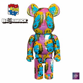 【極美品】MEDICOM TOY メディコムトイ BE@RBRICK ベアブリック 1000% 2021年9月発売 Andy Warhol Marilyn Monroe #2 マリリンモンロー インテリア 家具 正規品 本物