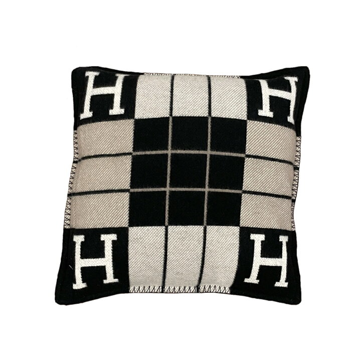 楽天市場】【美品】HERMES エルメス クッション カバー エクリュ 