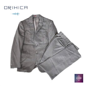 【美品】 ORIHICA オリヒカ スーツ セットアップ ジャケット パンツ 8552221S 長袖 ブラック ストライプ メンズ Y5 中古