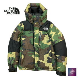 【美品】THE NORTH FACE ノースフェイス BALTRO LIGHT JACKET バルトロライトジャケット ND91515 迷彩 カモフラージュ ダウンジャケット トップス 長袖 中古