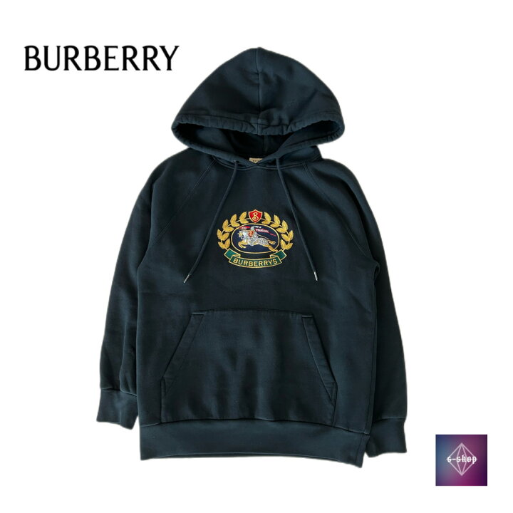 楽天市場】【極美品】 BURBERRY バーバリー フロント刺繍 プルオーバー  