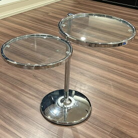 サイドテーブル ガラス 強化ガラス CASUAL INTERIOR CHERRY テーブル インテリア 家具 ／ カッシーナ B&B ミノッティ リーンロゼ 展示品