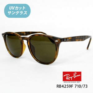 �yRay-Ban�i���C�o���jRB4259F 710/73 53�T�C�Y�i�g�[�^�X/�u���E���N���V�b�NB-15�jRayBan �T���O���X�z�t���t�B�b�g���f���y���C�o���������K�i�̔��F��X�z