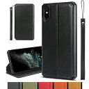iPhone Xs ケース 手帳型 薄型 iPhoneXR スマホケース iPhone XS Max ケース アイフォンxs マックス 携帯カバー アイフォン xsmax xr バンパーケース 本革 牛革 マグネット カード入れ 耐衝撃 磁気防止 RFID スキミング防止 【 RFIDブロッキング 】