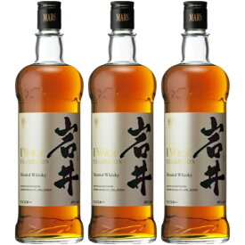 【送料無料】岩井 トラディション 750ml ×3本 40% ウィスキー 国産ウイスキー 日本製ウイスキー ブレンデッドウイスキー ハイボール ウイスキー岩井 飲みやすい デイリー向け ブレンデッド 原酒 マルス ウイスキー 宅飲み 津貫 津貫蒸留所 鹿児島県 本坊酒造 駒ヶ岳 嘉之助