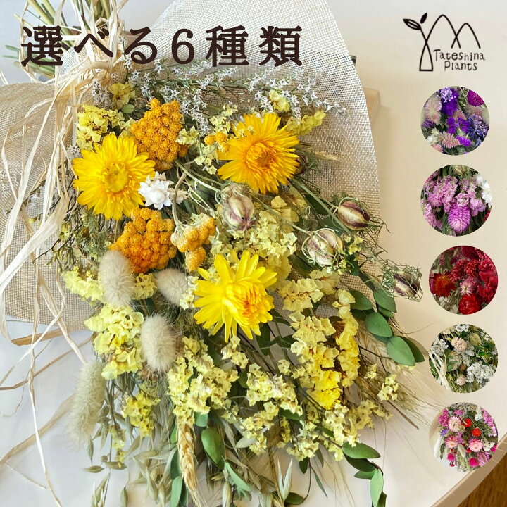 楽天市場】ドライフラワー 花束 スワッグ プレゼント 誕生日 あす楽13  