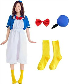 ディズニー ハロウィン コスチューム セーラー服 ブランド TATOYA 遊園 文化祭 学園祭 大人用 コスプレ レディース ハロウィンパーティー 誕生日 イベント 豪華な4点セット 衣装+ネクタイ+帽子+靴下 可愛い ハロウィン 仮装 変装 制服