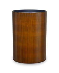 TATSU-CRAFT(タツクラフト) 木目塗り ダストボックス M とち杢 オーク 6.8L ゴミ箱 おしゃれ ふた無し 蓋なし キッチン リビング インテリア プラスチック ごみばこ ダストBOX ペール トラッシュ