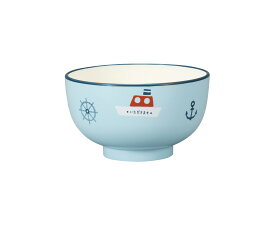 【在庫限り】 House Hold（ハウスホールド） Lovely Kids 汁椀 マリン【あす楽対応】【食器】【家庭用電子レンジ対応】【食洗機対応】【器 かわいい】【子ども用食器】【軽量 食器】【食器 おしゃれ】【汁椀 食洗機 おしゃれ 日本製】【スープボウル】【日本製】