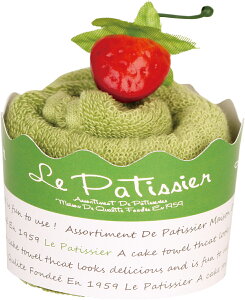 プレーリードッグ カップケーキ マッチャ LPSR-7034 今治タオル ケーキタオル 上質な肌触り 日本製 タオルギフト プチギフト 簡易ラッピング済 その他 贈り物 上質の今治タオルが、ル・パティ