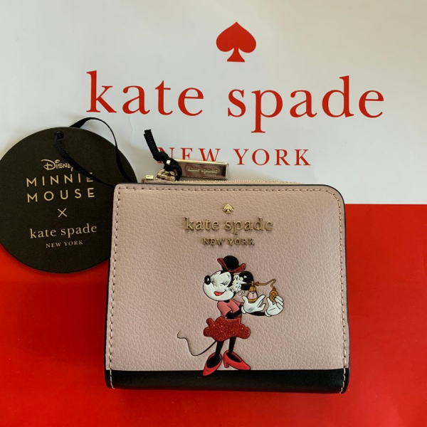 らせなしの kate spade new york - セール！ディズニー X ケイトスペード ミニーとクララベルカウが可愛いミニ財布の通販 by  ワクワクショップ｜ケイトスペードニューヨークならラクマ らせくださ