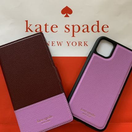 【楽天市場】ケイトスペード　Kate spade　手帳型 アイフォンケース iphone 11pro　手帳型と単品使用可！2way  バイカラーiPhone 11 PRO パープル系　8aru6555 564: 達人のギフト屋さん