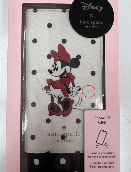 Kate Spade ディズニーミニーマウスiPhone12 mini ケース Kate Spade ディズニーミニーマウスiPhone12 mini ケース 楽天