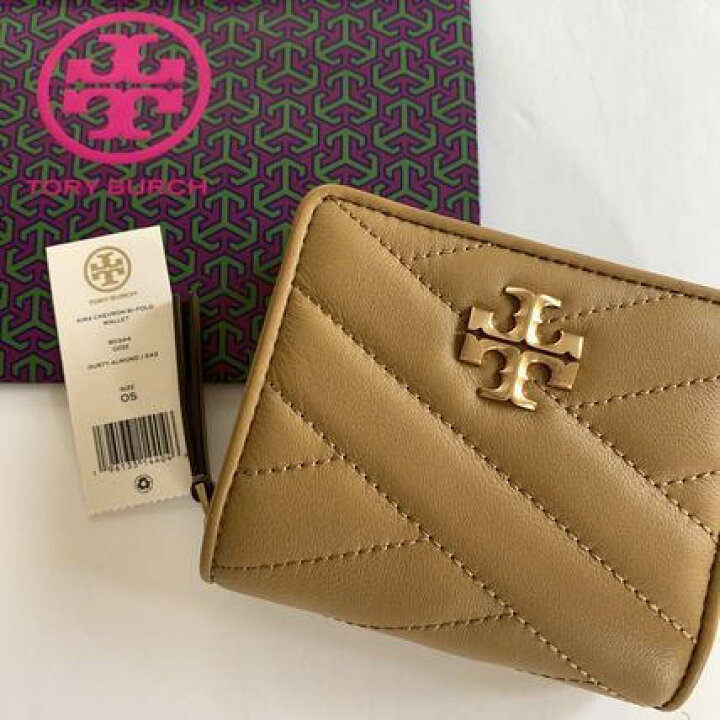 楽天市場】トリーバーチ 財布 TORY BURCH KIRA CHEVRON 二つ折り財布 
