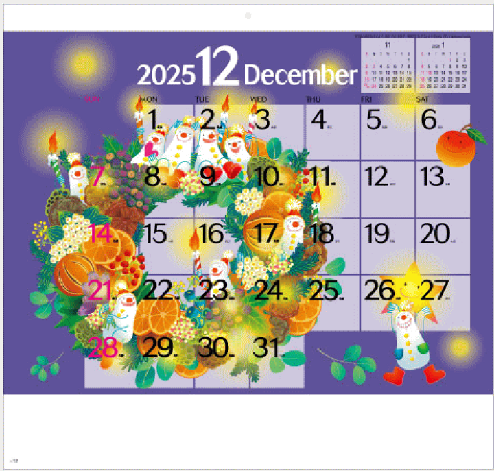 Amazon.co.jp: TF PUBLISHING 2024 Dog Dreams 壁掛けカレンダー