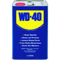 (あす楽　平日13時まで)WD-40 超浸透性防錆剤 MUPBULK 4L WD04L (467-8548) ※輸送中に缶の凹みが発生す…