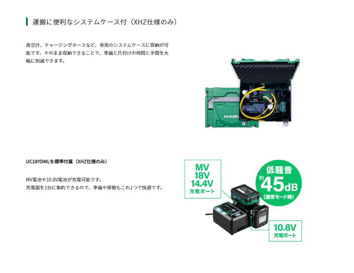 楽天市場】(あす楽 平日13時まで 限定特価) HiKOKI (ハイコーキ) 18V