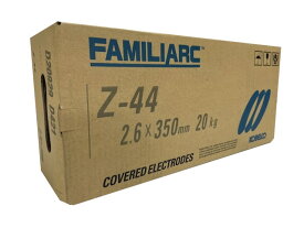(あす楽 平日13時まで)神戸製鋼 溶接棒 Z-44 2.6Φ 20kg (5kgX4箱）(Z44) (ゼロード44) (ZERODE) 写真は代表画像になります。ご了承ください。