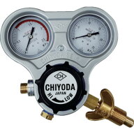 千代田　千代田精機　酸素用調整器スタウト（関西式）乾式安全器内蔵型 SROAW 【ガス溶断用品】[SRO-A-W]