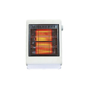 【メーカー直送・代引不可】エスケイジャパン SKジャパン 横2灯 カーボンヒーター ホワイト SKJ-WM60C(W) (SKJWM60CW)【家電/季節家電/暖房家電】