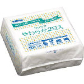 【清掃用品がお買い得価格】クレシア　日本製紙クレシア　やわらかクロス　50枚X18パック　65200(474-15529【ウエス/拭き取り】