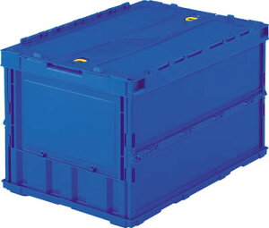 TRUSCO�@���^�܂肽���݃R���e�i�@50L���b�N�t�^�t�@�_�[�N�u���[ TRC50B [344-9289] �y�܂肽���݃R���e�i�z[TR-C50B]