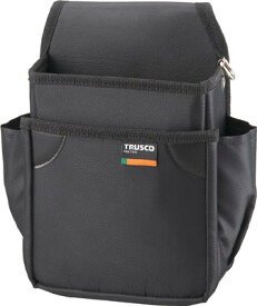 TRUSCO　小型腰袋　二段　ブラック TC51BK [352-4591] 【ツールホルダ・バッグ】[TC-51BK]