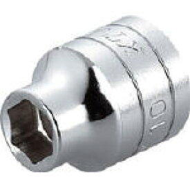 【ソケットレンチが激安価格】KTC　12．7sq．ソケット（六角）10mm B410 [307-4366] 【ソケットレンチ】[B4-10]