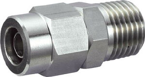 TRUSCO�@SUS���C���R�l�N�^�@�K�p�`���[�u�a10X8�@�˂�R1�^2 TS1004M [256-1018] �y���a�z�ǌp��z[TS10-04M]