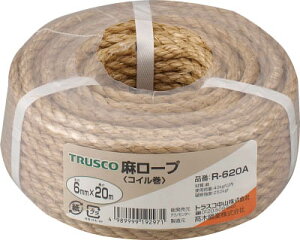 TRUSCO�@�����[�v�@3�Ł@���a6mmX����20m R620A [511-3326] �y���[�v�z[R-620A]