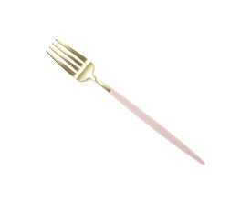 国内正規代理店 クチポール ゴア ピンクマットゴールド デザートフォーク Cutipol GOA 【カトラリー ブラッシュド マット】 [ネコポス対応可(18点まで)]【クチポール Cutipol】【食器 カトラリー】