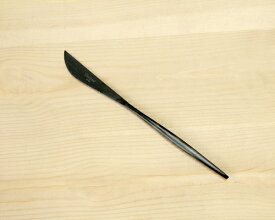 国内正規代理店 / クチポール ムーンマット ブラック デザートナイフ Cutipol MOON MATT【カトラリー ブラッシュド マット】 [ネコポス対応可(18点まで)]【クチポール Cutipol】【食器 カトラリー】