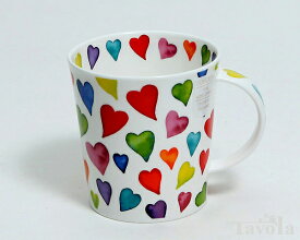 ダヌーン マグ LOMOND レインボーハート WARM HEARTS Dunoon Mug 【正規販売代理店 マグカップ ギフト 結婚祝い プレゼント 贈り物 父の日】【食器 カトラリー】【ギフト】