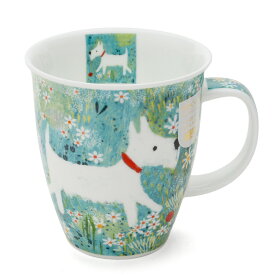 ダヌーン マグ NEVIS お花畑のわんこ FIDO Dunoon Mug 【正規販売代理店 マグカップ ギフト 結婚祝い プレゼント 贈り物 父の日】【食器 カトラリー】【ギフト】